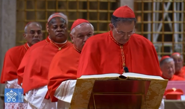 Il giuramento del cardinale Augusto Paolo Lojudice